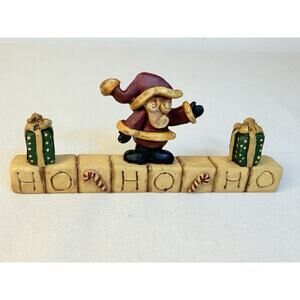 Blossom Bucket Suzi Skoglund Whimsical Santa Candy Cane Ho Ho Ho Letter Blocks